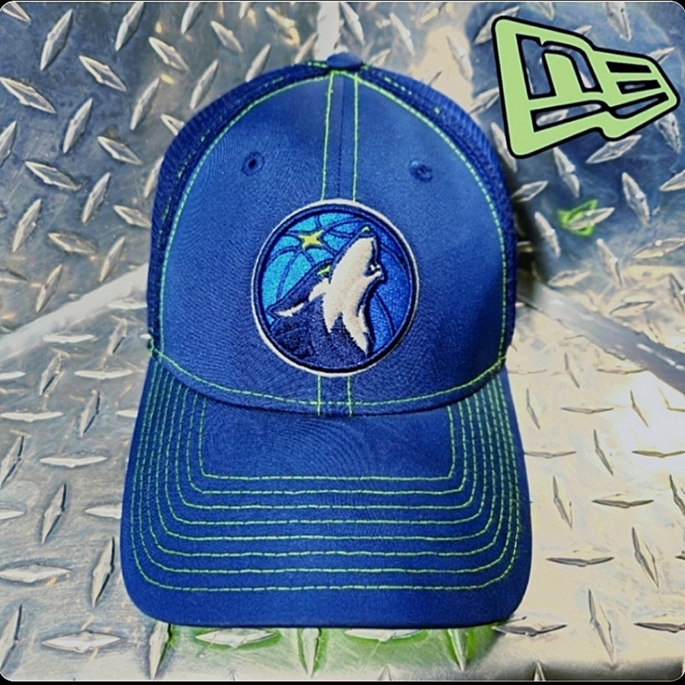 2FOR$40 New Era 39thirty Minnesota timberwolves cap